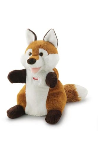 Image of Trudi Fox Puppet Plush puppets and marionettes theatre. Game for children. Tell and create stories. Decorative plush. | 15x25x16cm size S | Puppets | model 29914