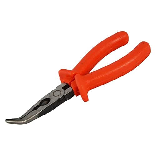 Image of ITL Insulated Insulated Bent Nose Pliers 150mm