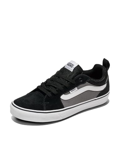 Image of Vans Men's Filmore Trainers, Suede Canvas Black Pewter, 8.5 UK