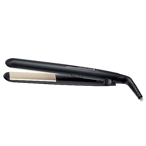 Image of Remington Hair Straightener - Slim longer length floating plates with Antistatic Ceramic coating for smooth glide, 2 Heat settings, Fast 30 second heat up, 1.8m cord, Up to 220°C, S1510