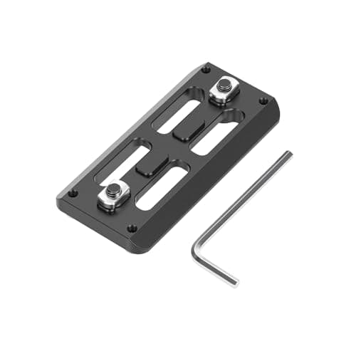 Image of XAMOREST FP-80 Arca Rail Mount, 3.15 inch Arca Swiss for Rifle Tripod Ballhead Quick Release Plate, Aluminum Arca Plate Compatible with M-LOK System