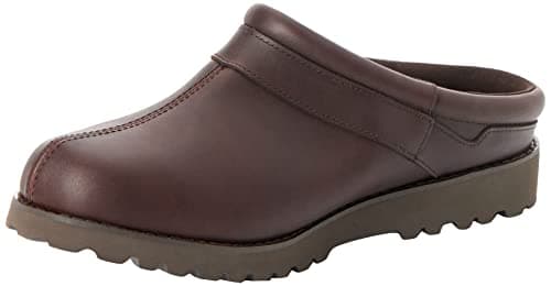 Image of Aigle Men's Basilo Mule, Dark Brown, 5.5 UK