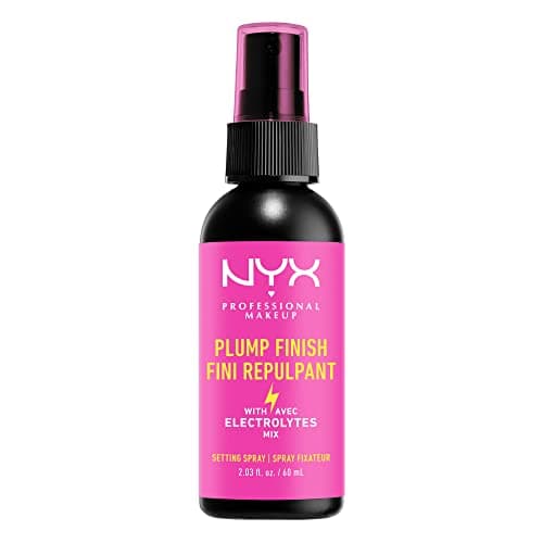 Image of NYX Professional Makeup Setting Spray, Pump Right Back Setting Spray, Enriched with 5 Super Powered Electrolytes and Vitamins, Up to 24 Hour Hydration, 60ml