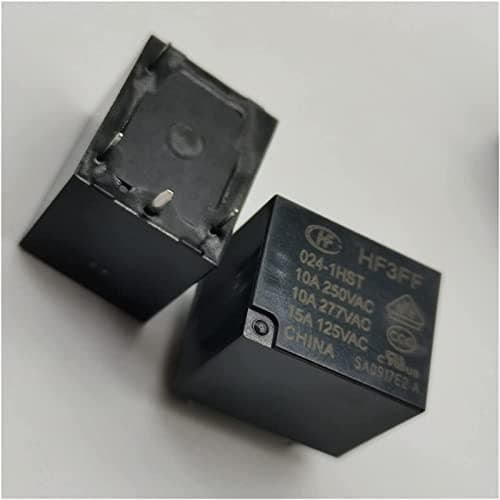 Image of Relay 5pcs Industrial Electronic Circuit Board DIY hf-3ff-5 005 009 12 012 24 024 VDC - for Household appliances(HF3FF-024-1HST-4pin)
