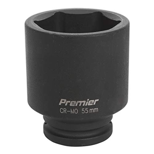 Image of Sealey Is3455D Impact Socket 55Mm Deep 3/4In Sq Drive