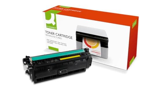 Image of Q-Connect Compatible Toner for HP 508A Toner, Yellow CF362A