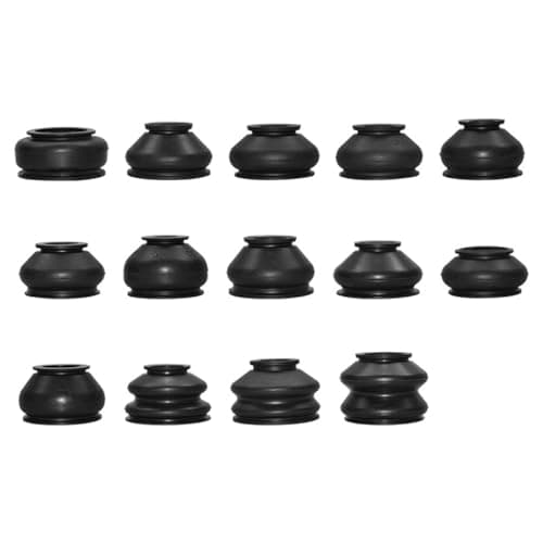 Image of Namvo 14 Pcs Ball Joint Dust Cover Kit Universal Multipack Ball Joint Rubber Ball Joint Covers Track Rod End Set Kit, Rubber Tie Rod End Ball Joint Dust Boots
