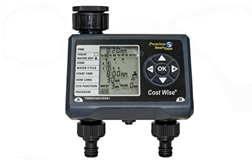 Image of digital lcd water timers,1,2 or 3 outlets+optional moisture sensor (double outlet)