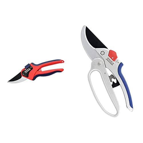 Image of Spear & Jackson 6059BS Razorsharp Advantage Medium Bypass Secateurs & 6758GS Razorsharp Geared Anvil Secateurs