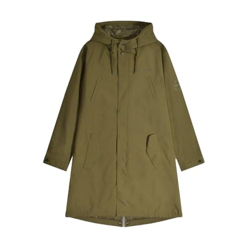 Image of Lambretta Mens Ripstop Waterproof Parka (UK, Alpha, M, Regular, Regular, Khaki)