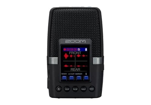 Image of ZOOM H2essential Handy Recorder – Portable 32-Bit Float Audio Recorder with 3 Microphones for Surround Recording – Ideal for Podcasts, Music, Livestreams – Black