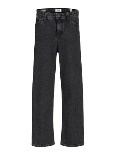 Image of JACK & JONES JJIALEX Jjoriginal AKM 823 NOOS JNR Baggy Fit Jeans Junior, Black Denim, 170