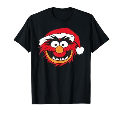 Image of Muppets Christmas Animal Hat T-Shirt