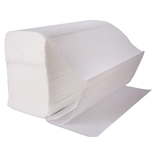 Image of 2 ply White Laminated Z Fold Paper Hand Towels 3000 Per Case