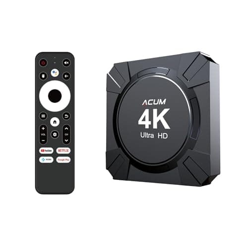 Image of Android 14 TV Box, 2025 Android 14.0 ATV Smart TV Box, Allwinner H313 2G RAM 16G ROM Quad Core 4K Set Top Boxes, 2.4G& 5G WIFI With Voice Remote Controller
