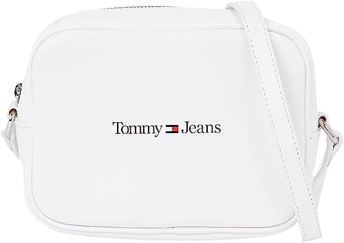Image of Tommy Jeans Women's Tjw Camera Bag Aw0aw15029 Crossovers, White (White), OS