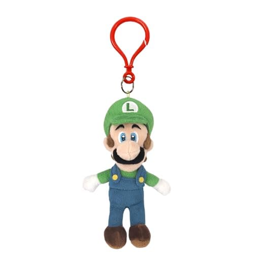 Image of San-Ei - Luigi Keychain - Nintendo licensed