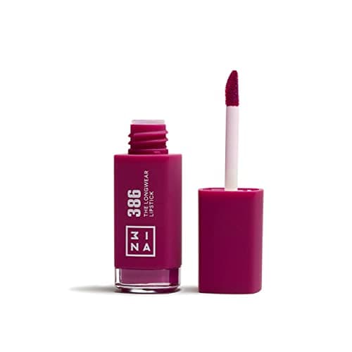 Image of 3INA MAKEUP - The Longwear Lipstick 386 - Purple Long Lasting Lipstick - Matte Liquid Lipstick with Hyaluronic Acid