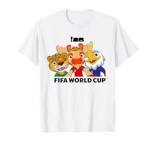 Image of FIFA World CUP26 Host Country Mascots Group T-Shirt