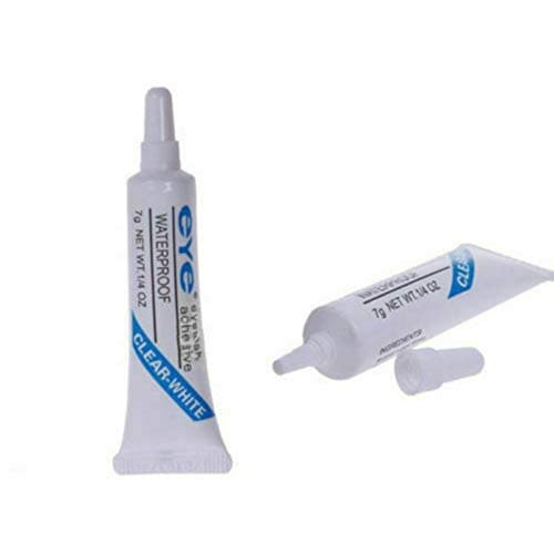 Image of Harlington Group False Eyelash Clear Glue Super Hold Eye Lash Adhesive 7g Waterproof Formula Strong Hold