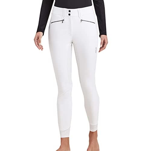 Image of ARIAT Tri Factor X Bellatrix Womens Full Seat Breech - White 28