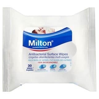 Image of Milton Surface Wipes 30 per pack
