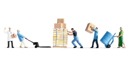 Image of Noch 15038 Warehousemen Landscape Modelling