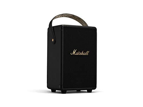 Image of Marshall Tufton Outdoor Portable Bluetooth Party Speaker, IPX2 water-resistant - Black & Brass