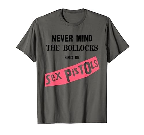 Image of Sex Pistols Official Never Mind The Bollocks Pink T-Shirt