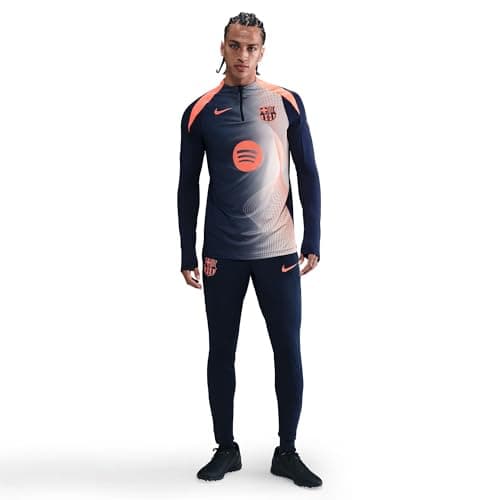 Image of FC Barcelona Strike Third Nike Dri-FIT Total 90 Men's Pre-Match Football Drill Top HM3349