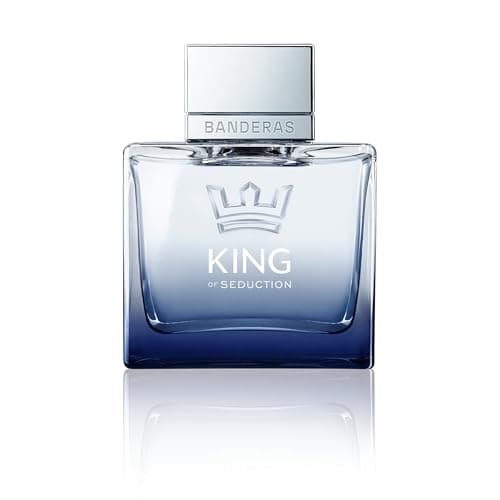 Image of Banderas Perfumes - King of Seduction - Eau de Toilette for Men - Long Lasting - Masculine, Intense and Energetic Fragrance - Bergamot and Apple Notes - Ideal for Day Wear - 100 ml