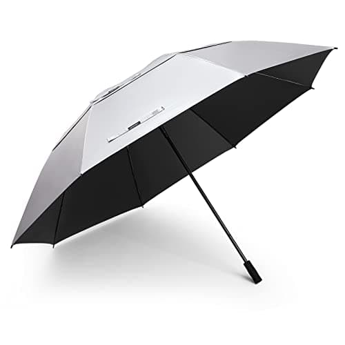 Image of G4Free 46/54/62/68/72/80 Inch UV Protection Windproof Sun and Umbrella Golf Umbrella Auto Open Double Canopy Ventilated Plus Size for Men and Women