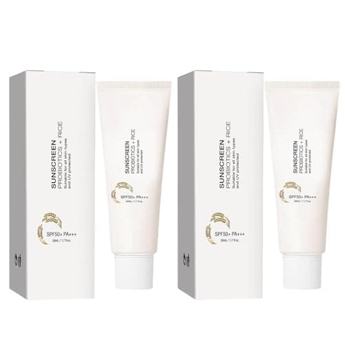 Image of Relief Sun Rice + Probiotics SPF50+ PA++++ Sunscreen, Rice Probiotics Sunscreen Spf50+ Sunscreen Rice Sun Protection Korean for All Skin Types and UV Protection