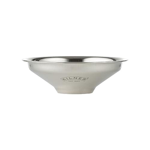 Image of Kilner Stainless Steel Easy Fill Funnel Wide Opening for Spill-Free Preserving & Pickling, Fits Multiple Jar Sizes, Perfect for Jams, Chutneys & Jellies