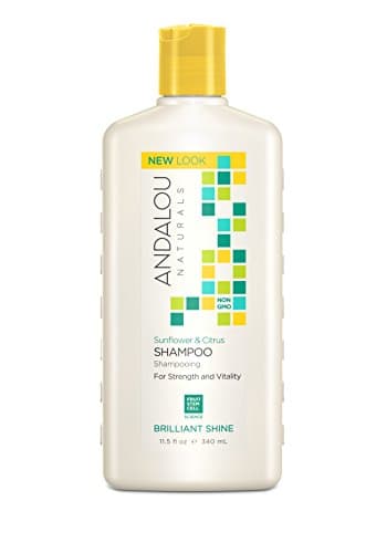 Image of Andalou Sunflower and Citrus Brilliant Shine Shampoo 340 ml