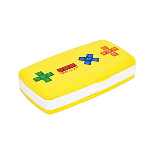 Image of PROfezzion 72 Slots Switch Game Card Case Storage Carrying Holder for Nintendo Switch Game Cartridges (24 NS Cards + 48 Micro SD Cards) -Yellow