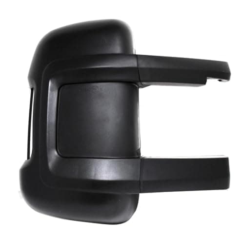 Image of Fit Fiat Ducato Peugeot Boxer Citroen Relay 2006-2024 Vauxhall Movano 2019-2025 Mirror Casing Cover With Long Arm Vans (Peugeot Boxer 2006-2024, Right Hand Driver Side)