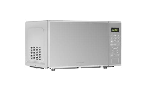Image of Cookology CAFMIC28LSIL Combi Microwave with Air Fryer & Grill - 900W Power 28L Capacity - 9 Preset Cooking Programs & Quick Defrost - Space-Saving Design - Family‑Size Capacity - Silver