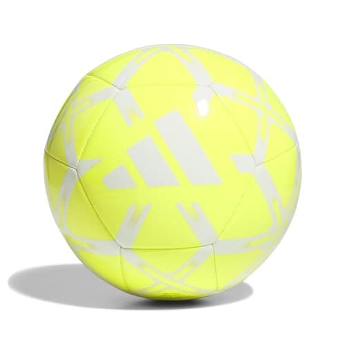 Image of adidas Unisex Starlancer Club Ball, lucid lemon/white, 5