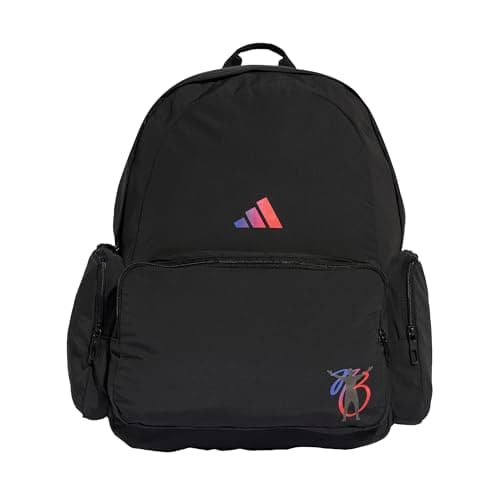 Image of adidas Unisex JUDE BELLINGHAM SUPERSIZE BACKPACK, black/semi lucid red, One size