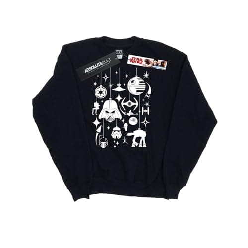 Image of Star Wars Women's Christmas Decorations Sweatshirt XX-Large Black