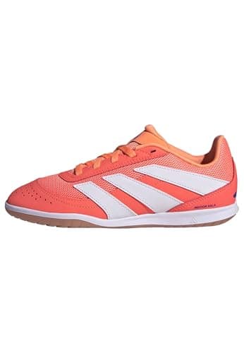 Image of adidas Unisex Children's Predator Club Indoor Sala Football Boots Kids' Football Boots, Signal Coral White Beam Orange, 11 UK