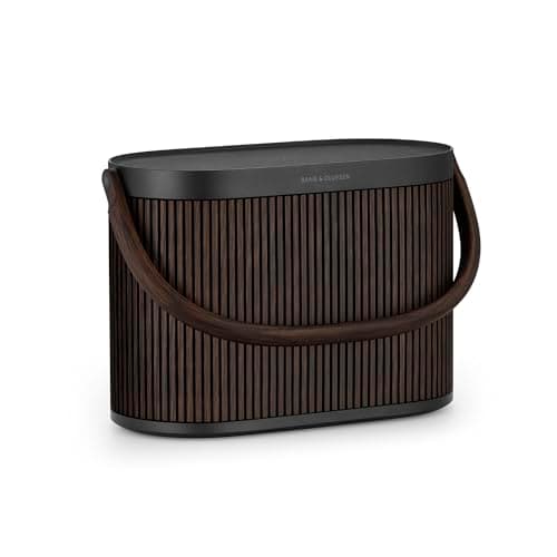 Image of Bang & Olufsen Beosound A5 – Portable Bluetooth Modular Speaker, Wireless Charging, Loud Sound Speaker for Home & Outdoors, Long Battery Life, Premium Audio - Dark Oak