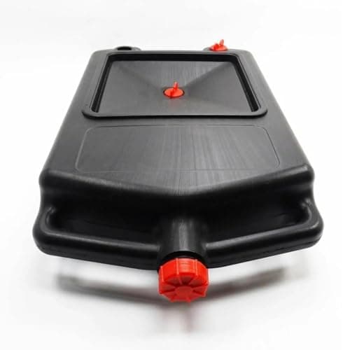 Image of Gearbox Sump Pan 8L Oil Receiving Basin Drip Pan Heavy Duty Drain Container Change Tray Car Van Fluid Tool Vehicles Oil Drain Pan