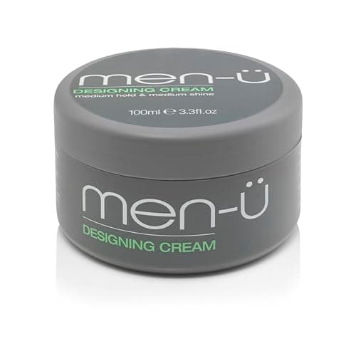 Image of men-ü Designing Cream 100ml - Medium Hold & Medium Shine - Great signature fragrance