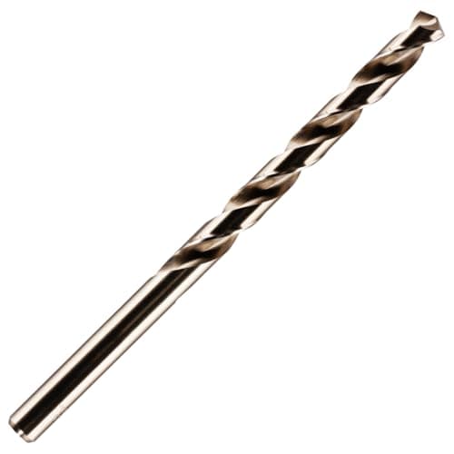Image of Rennie Tools 5mm Long Series HSS Cobalt Jobber Drill Bit For Stainless Steel, Hard Metals, Aluminium, Cast Iron, Copper. DIN340 Twist Drill Bit