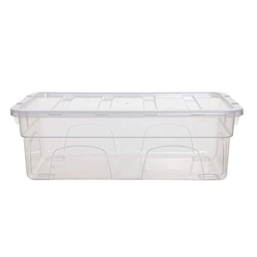 Image of Whitefurze Plastic Storage Boxes - Pack Of 5 (5 Litre)