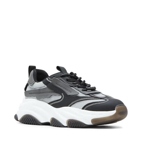 Image of Steve Madden Men's Possess Sneaker, Dark Grey, 10 UK
