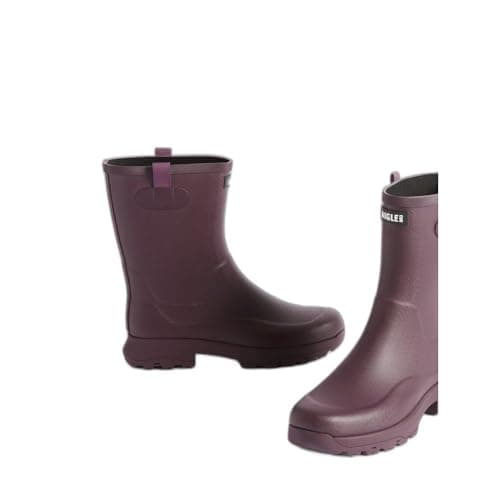 Image of Aigle Women's Alya Wellington Boots, wine red, 5 UK