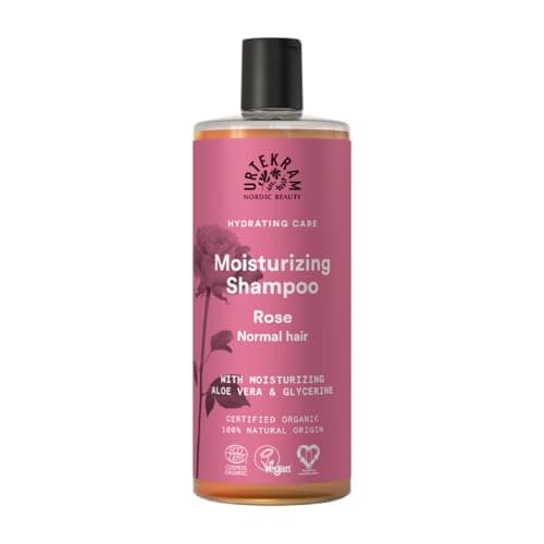Image of Urtekram - Urtekram Moisturizing Rose Shampoo for Normal Hair - 500ml